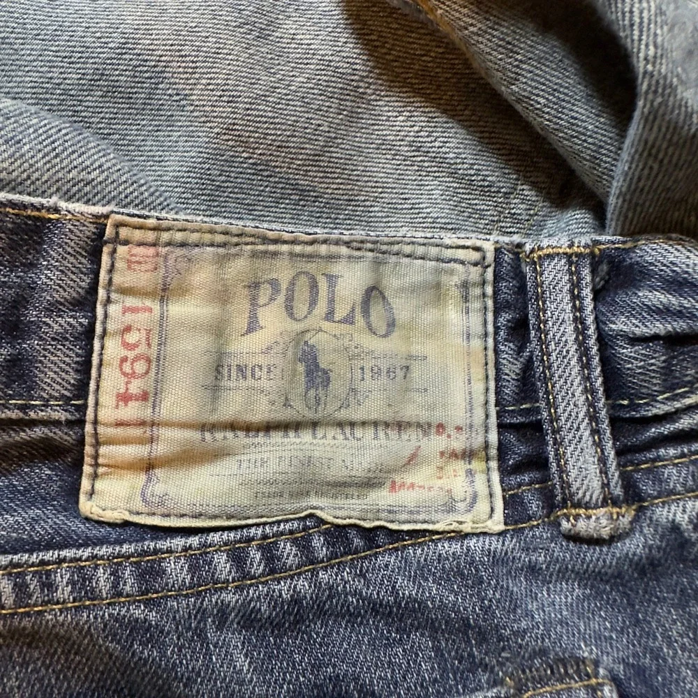 Polo Ralph Lauren‎ Jeans Classic Fit Authentic Vintage Denim Blue Jeans 34/34